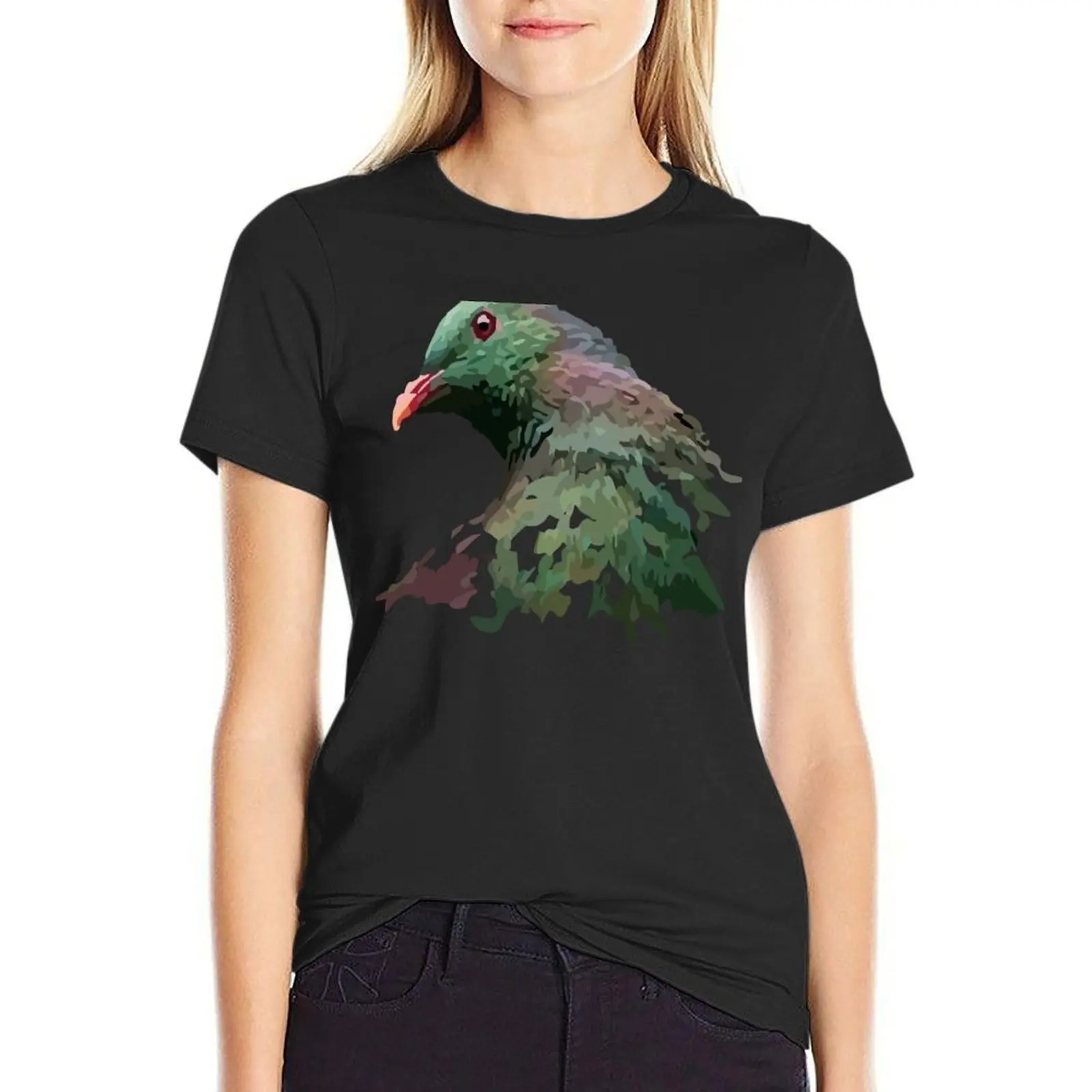 New Zealand Kereru T-Shirt tees hippie clothes Aesthetic clothing aesthetic clothes workout shirts for Women