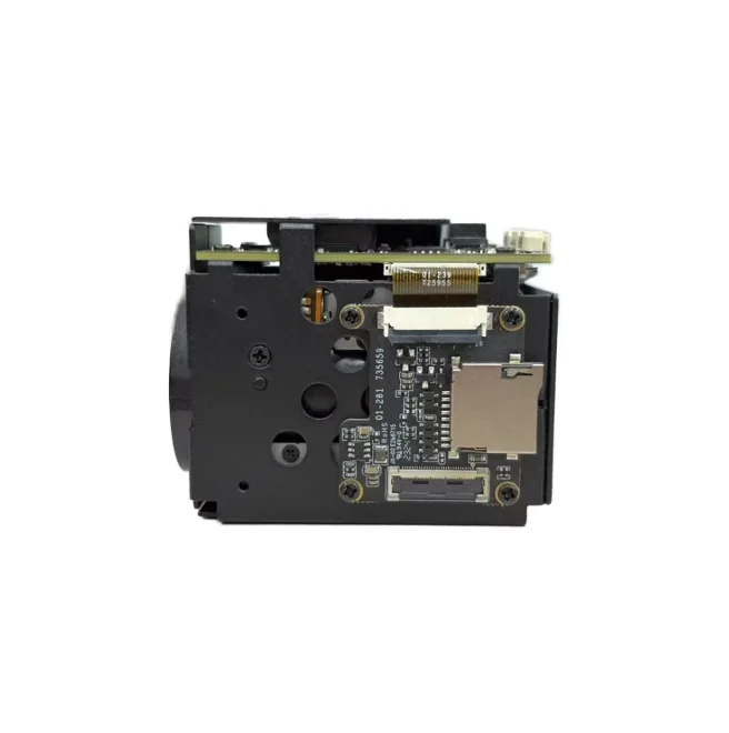VISHEEN Compact 2MP Network Camera Module 10X 4.8-48mm Lens Full Color Night Vision Global Shutter MIPI/Network Output
