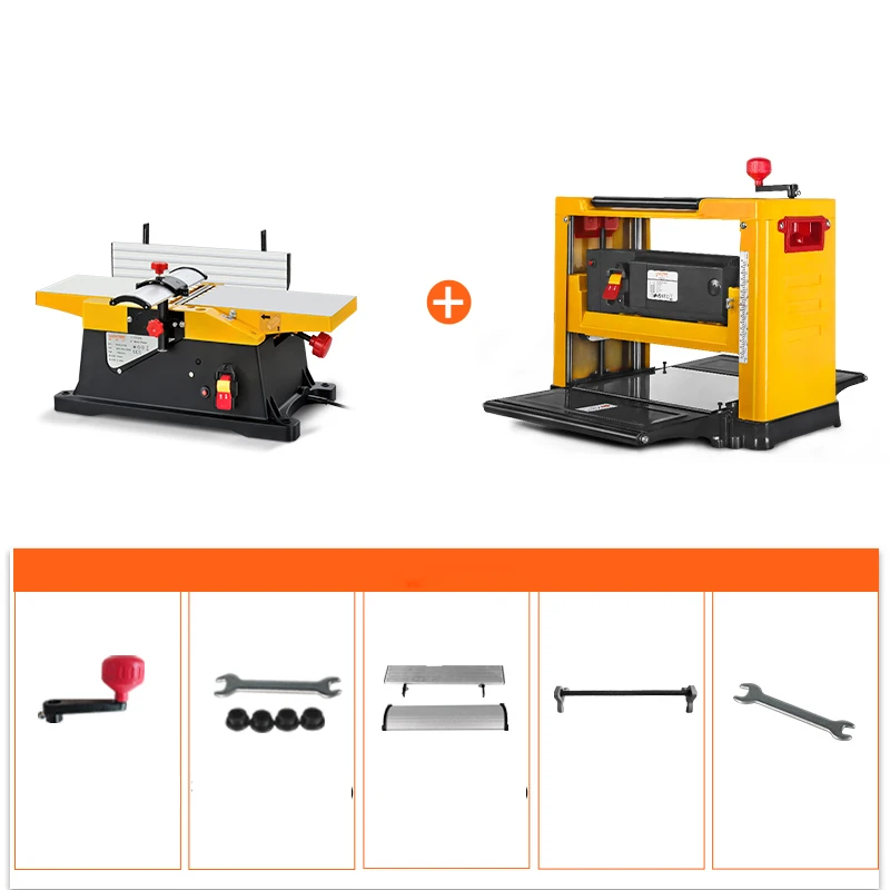 

Multi-functional Table Flat Planer Machine Automatic Feeding And Grinding Woodworking Press Planer Small Electric Planer Machine