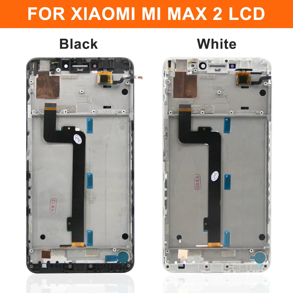 Per XIAOMI Mi MAX 2 Display LCD Touch Screen Digitizer Assembly sostituzione per Xiaomi Mi max2 parti di sostituzione dello schermo Lcd