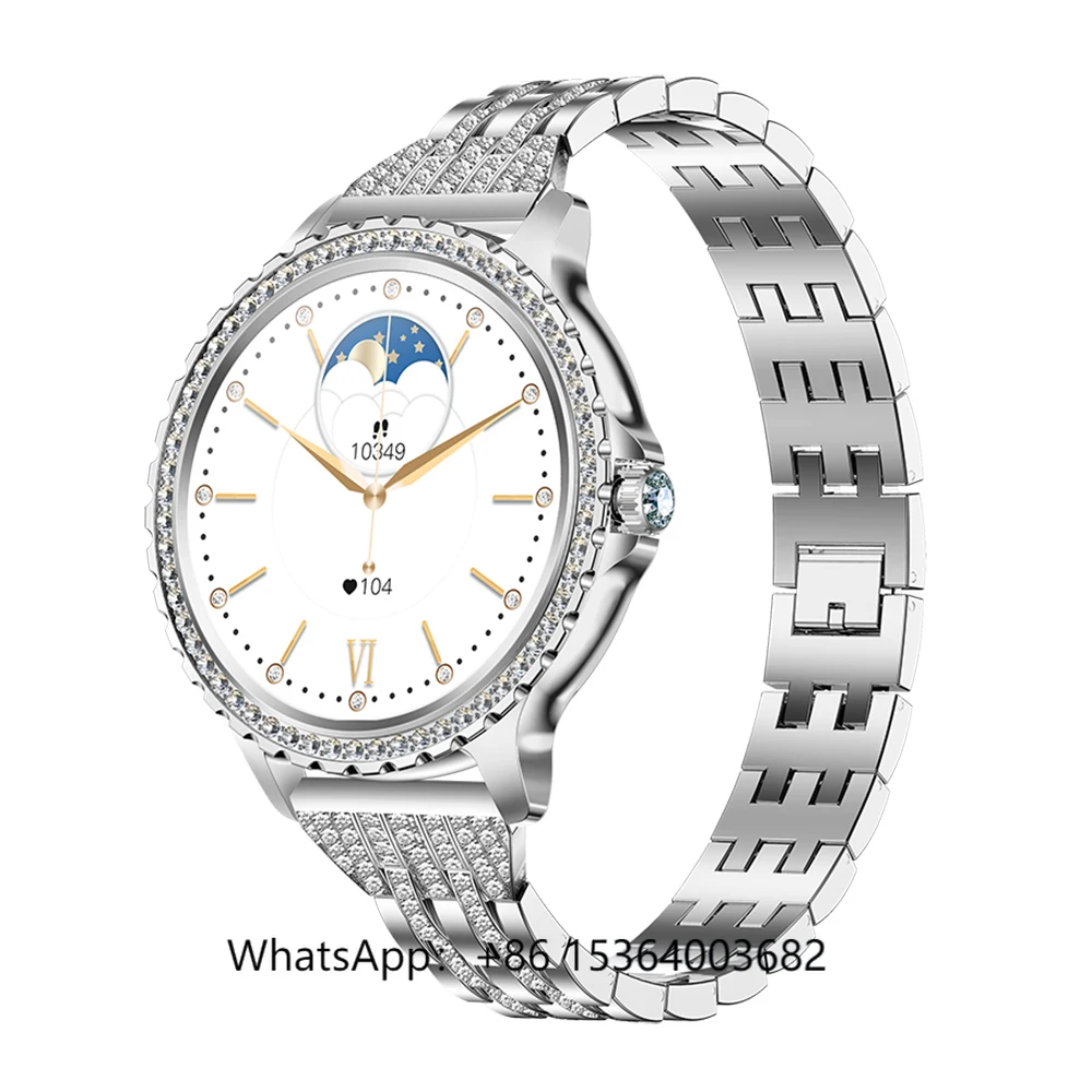 

TJXL-TKYUAN Fashion Elegant Girl Female Lady SmartWatch Blood Oxygen Sport Smart Band Reloj Inteligente Women Smart Watch