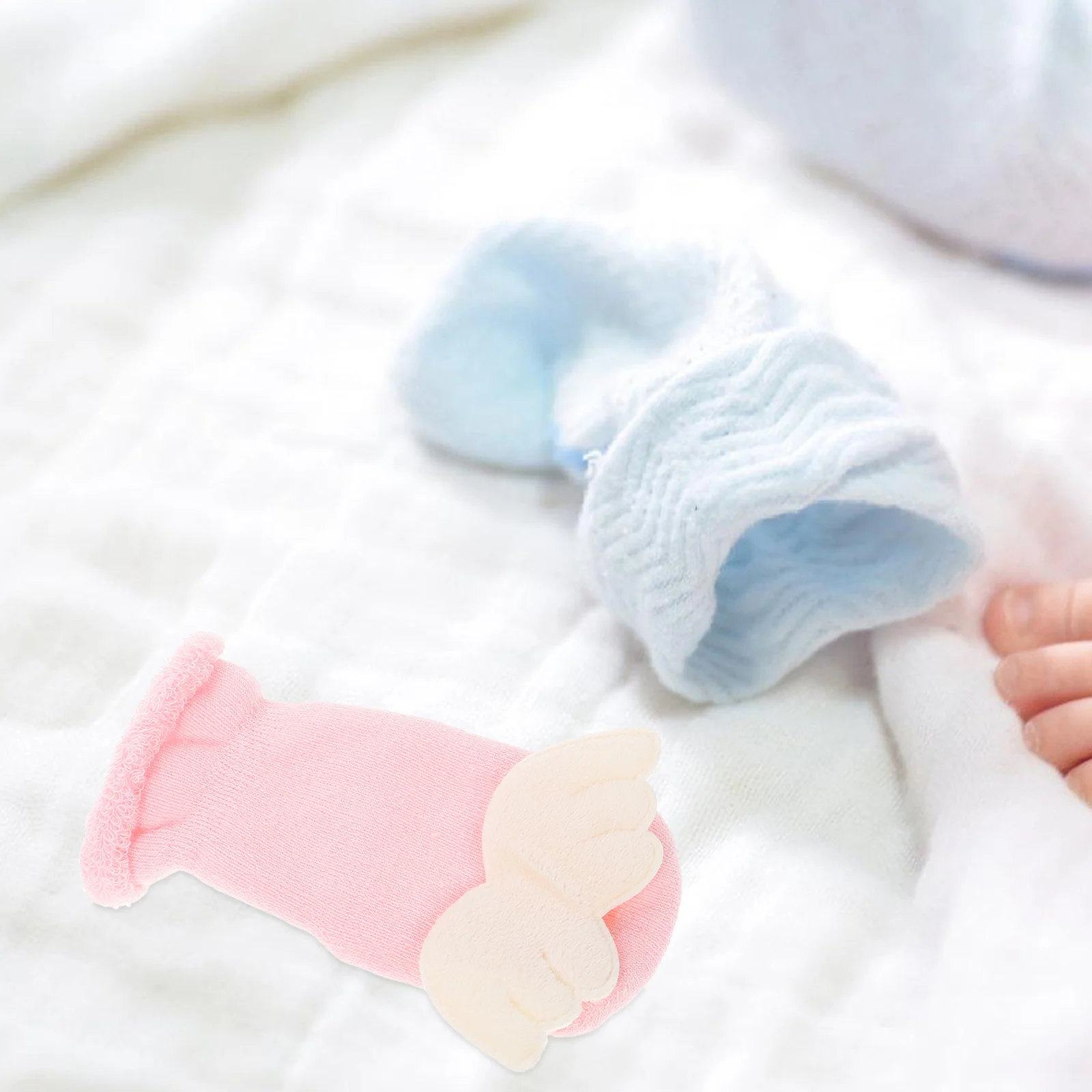 

Newborn Baby Socks Thick Loop Mid Calf Autumn Winter Warm Soft Non Slip Infant Pink Baby Grip Socks Sock Shoes