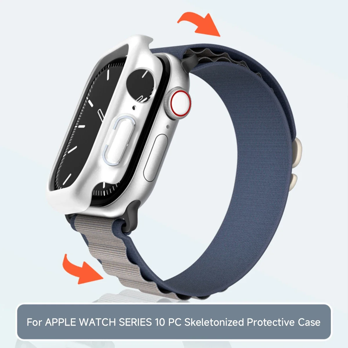 Matte Hard PC Cover for Apple Watch 10 42/46mm Protective Bumper Hard PC Frame Protector Case for iwatch Series 10 46MM 42MM