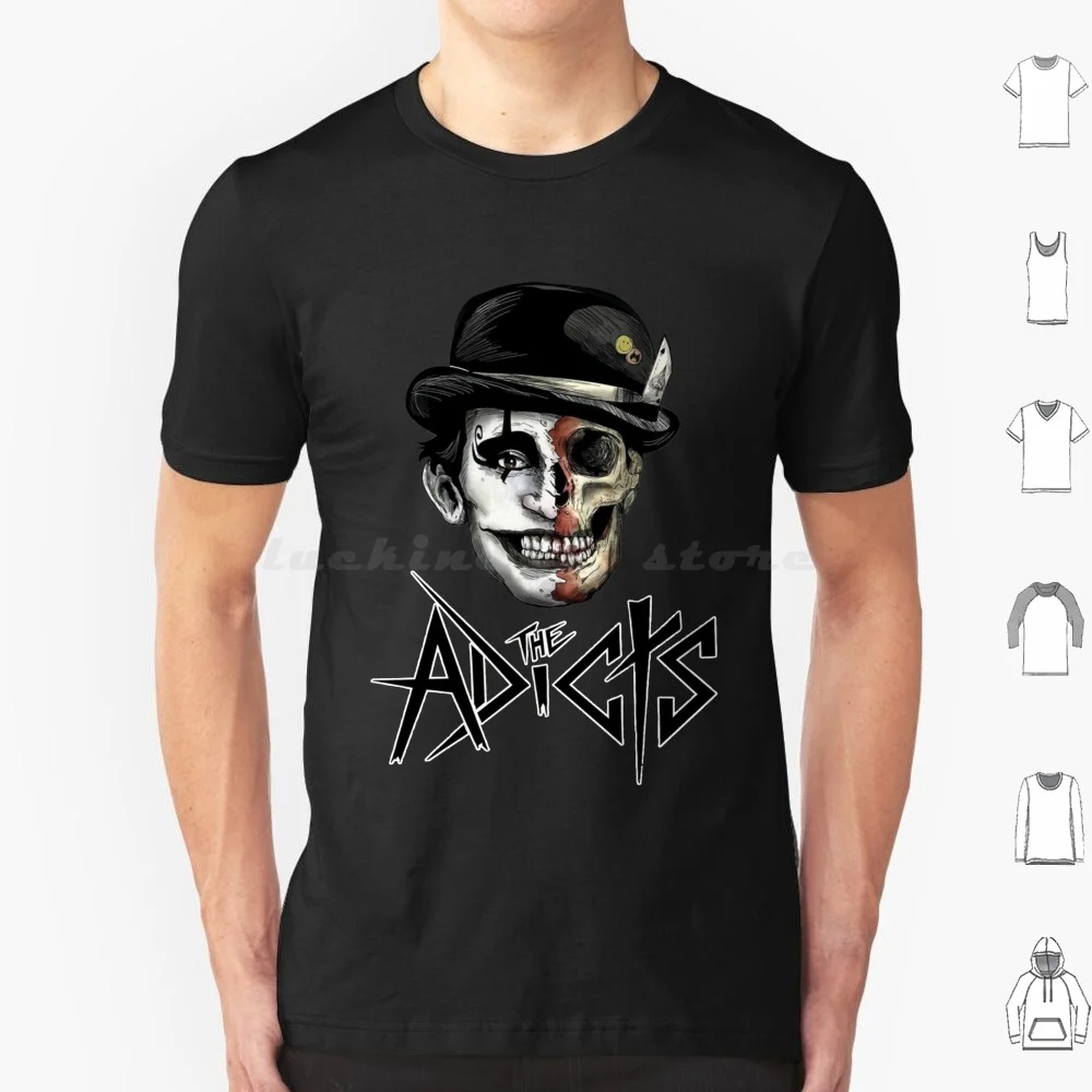 The Adicts T Shirt 6xl Cotton Cool Tee The Adicts Music Band Punk Music Band Legends Nofx Social Distortion Adicts Joker Joey
