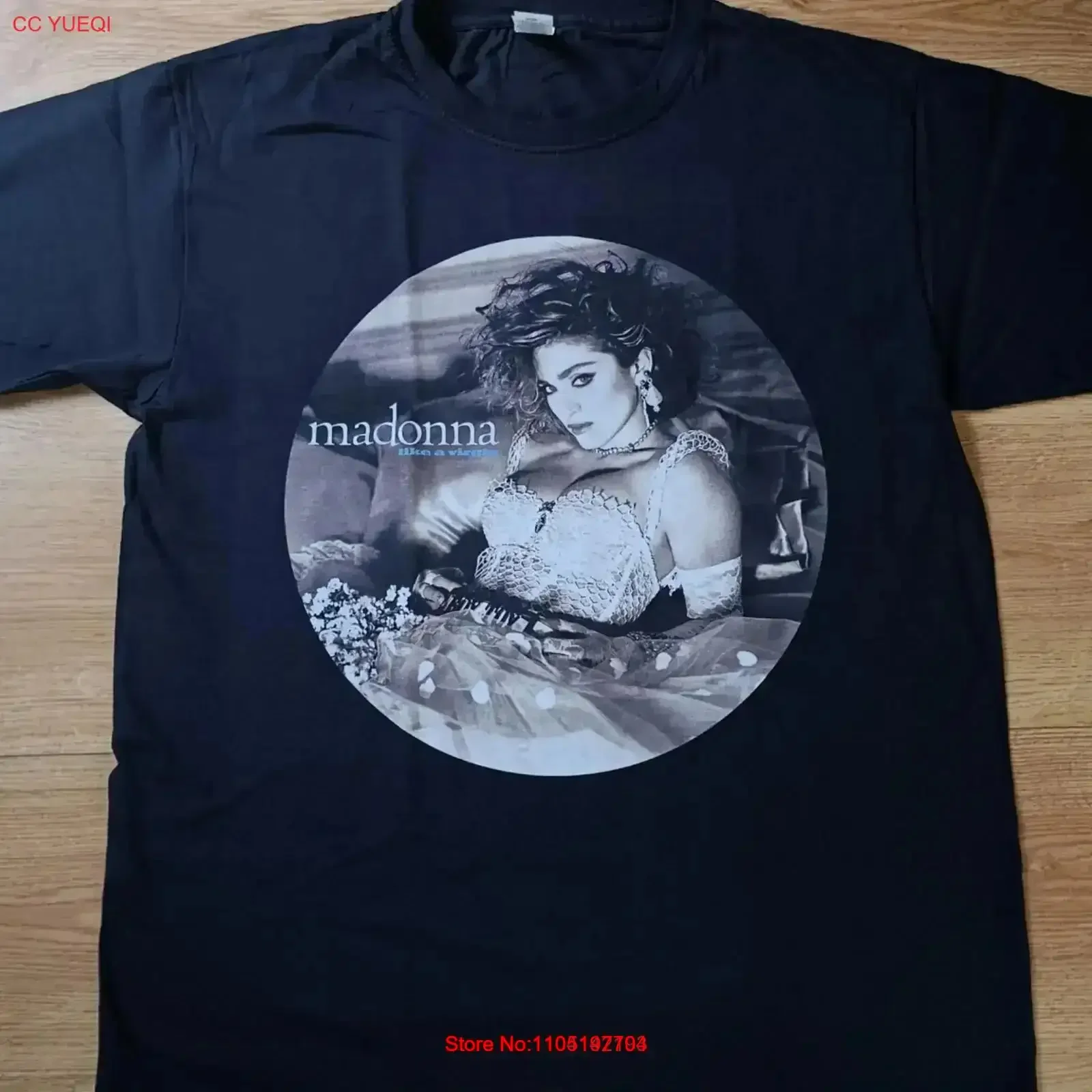 

Футболка Madonna The Virgin Tour 1985, размеры от S до XXL, новая винтажная стираная дизайнерская одежда, универсальная, мягкая, слегка графическая, повседневная