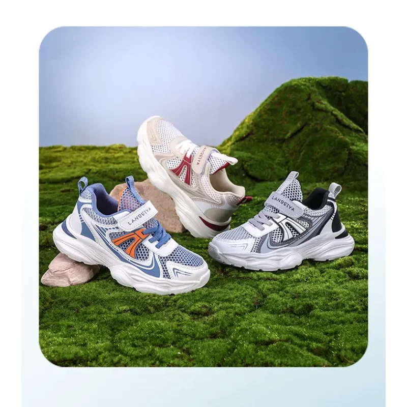 حار الأطفال الصغار أحذية رياضية بنين بنات جوز الهند عارضة أحذية أطفال تنفس تحلق متماسكة تمتد شبكة غير الدانتيل يصل الاحذية