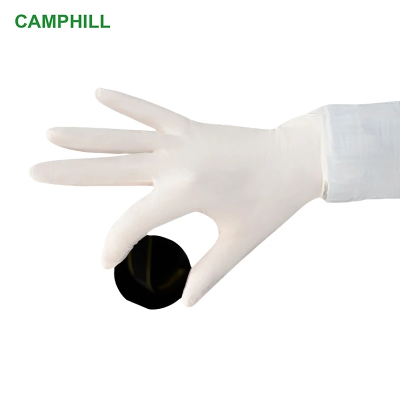 Recommend 9-inch/12-inch disposable nitrile gloves Electronic Factory, Laboratory clean room fingerprint free nitrile gloves