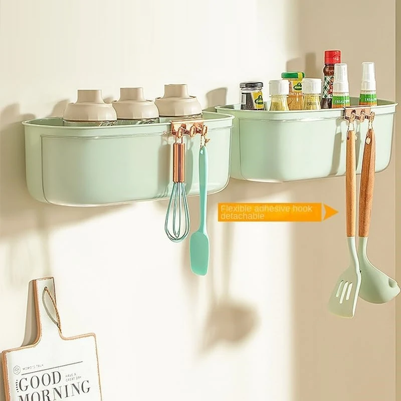 Подвесной ящик для хранения, стеллаж для хранения без перфорации, дренажная корзина для хранения фруктов и овощей