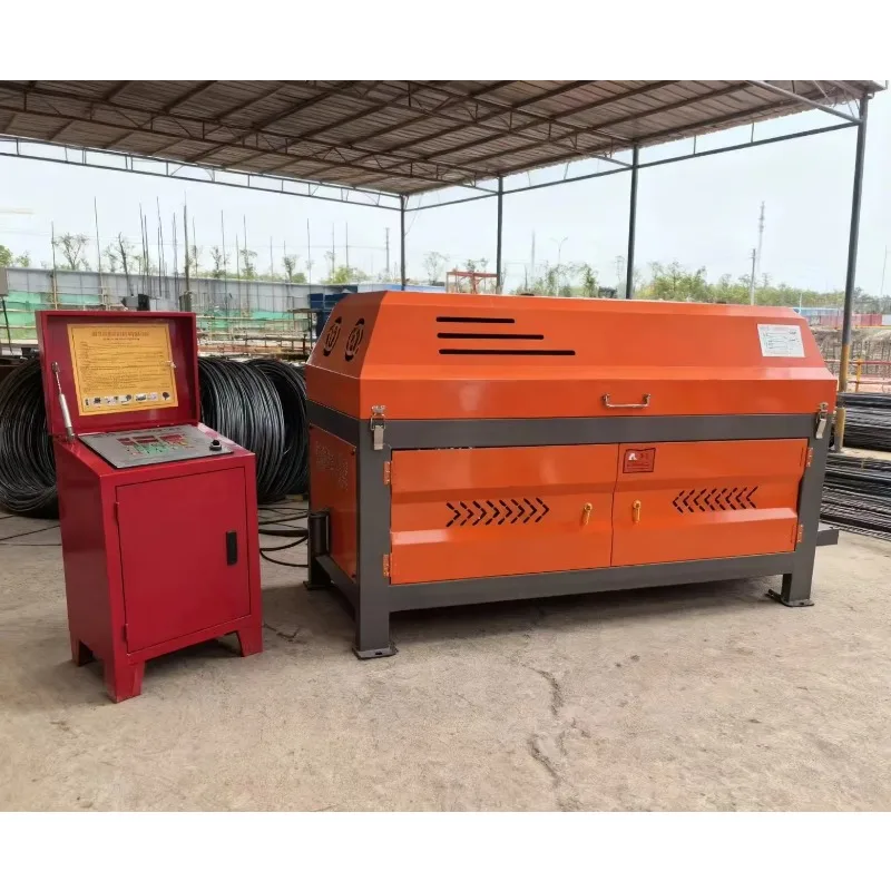 YG Customized  Power Metal Wire Straightening Machine Feeder With Motor 220-380V 9KW 40m/min Feeding Speed For Construct