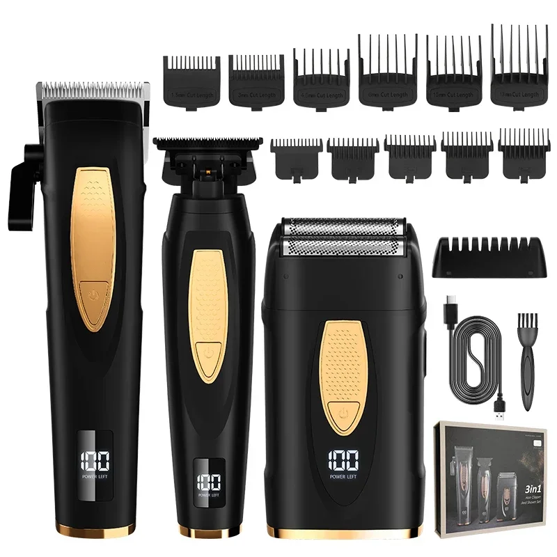 

2024 New Resuxi 929 Home Barber Set Hair Salon High-power Hair Clipper Carving Electric Clipper Reciprocating Shaver.