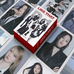 55Pcs/Set BABY MONSTER New Album BATTER UP Lomo Cards HARAM HD Photocards Girls Photo Card For Collection Fans Gift