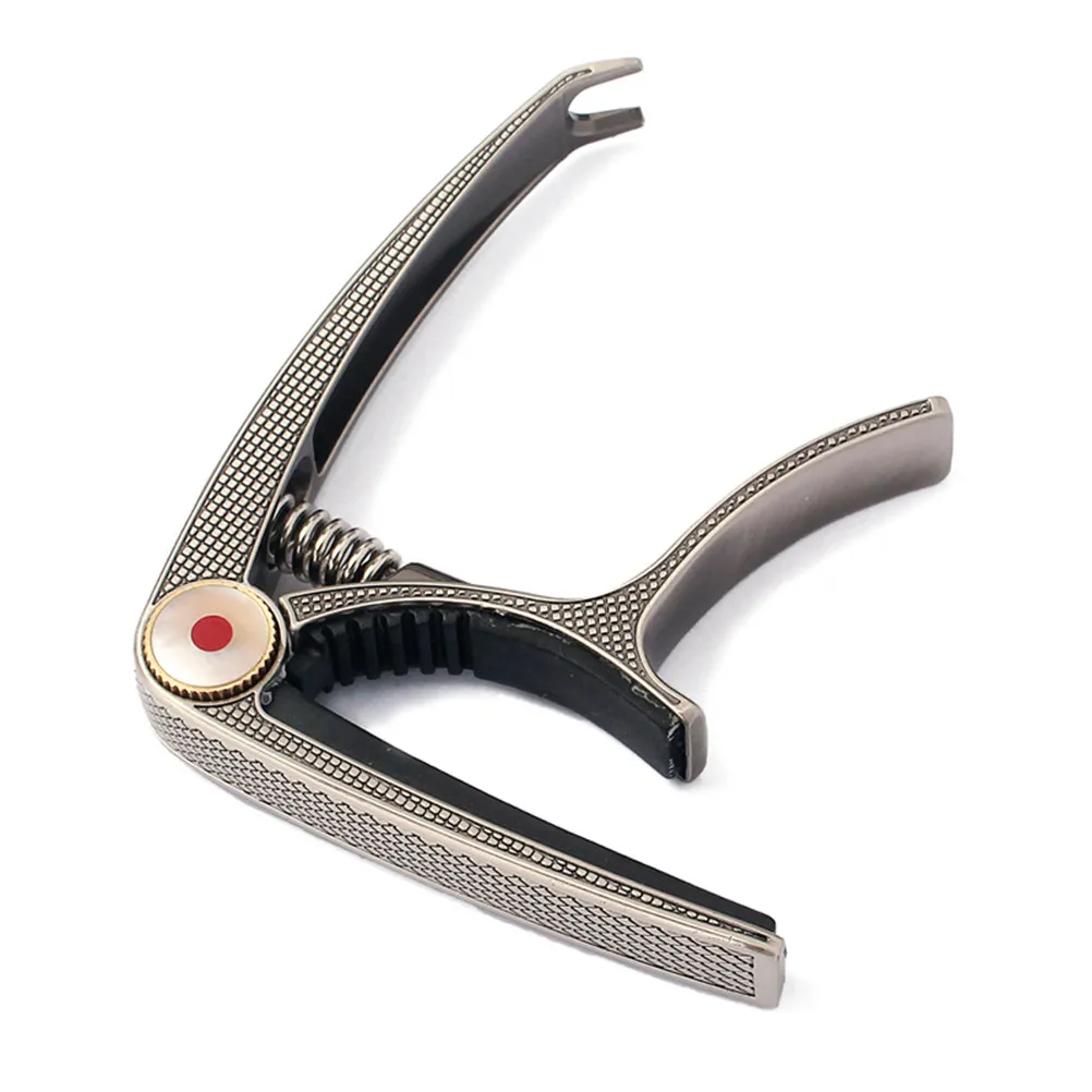 Guitar Capo for Acoustic Electric 6 String Guitar Lightweight Strong Clamp Key Capo Fast Repositioning No Tuning