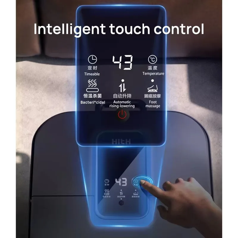 Electrically-powered Folding Washing & Massage Tub DPS Heating Intelligent Foot Bath Spa Massage Device - view 2