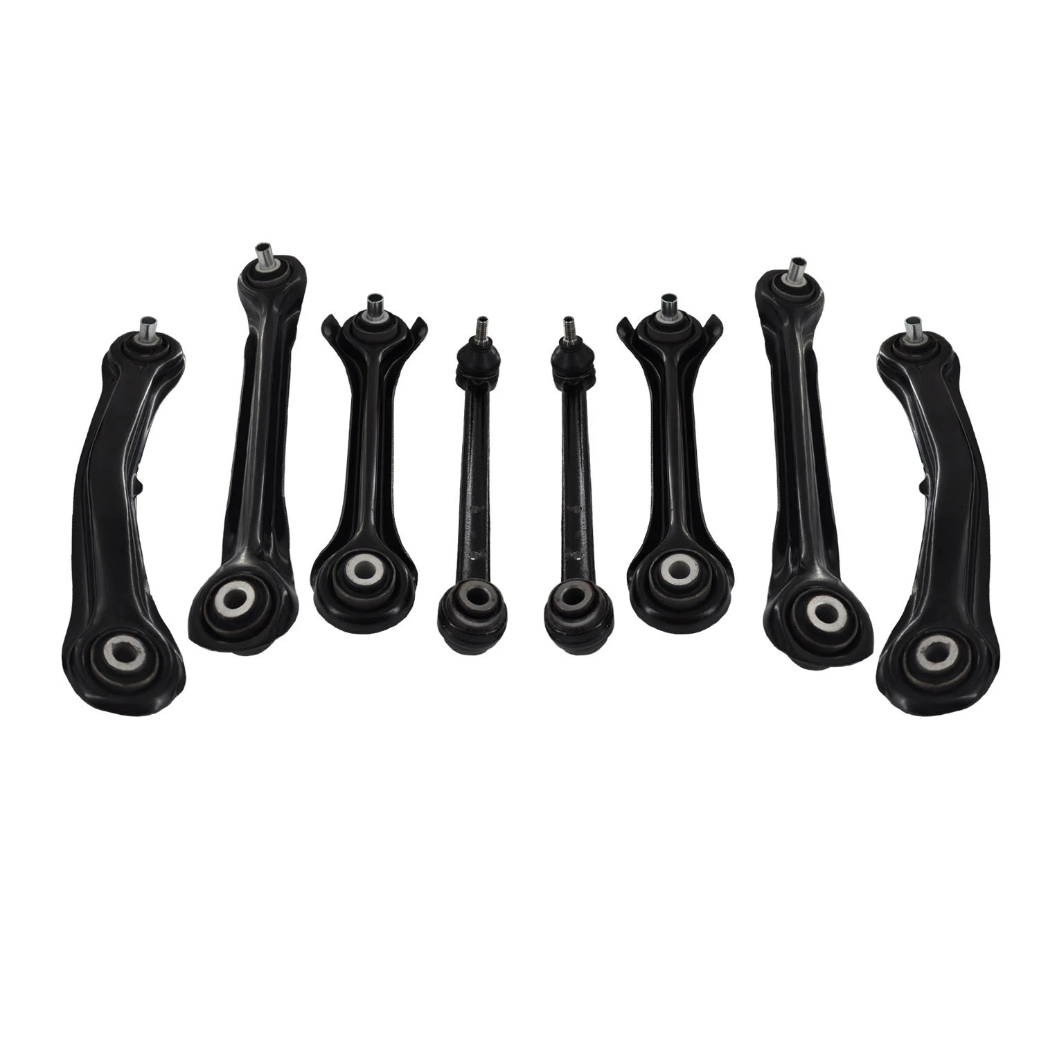 Suspension Repair Kit 8-Piece Right Chassis Control Arm Link Set for Mercedes-Benz W203 W210