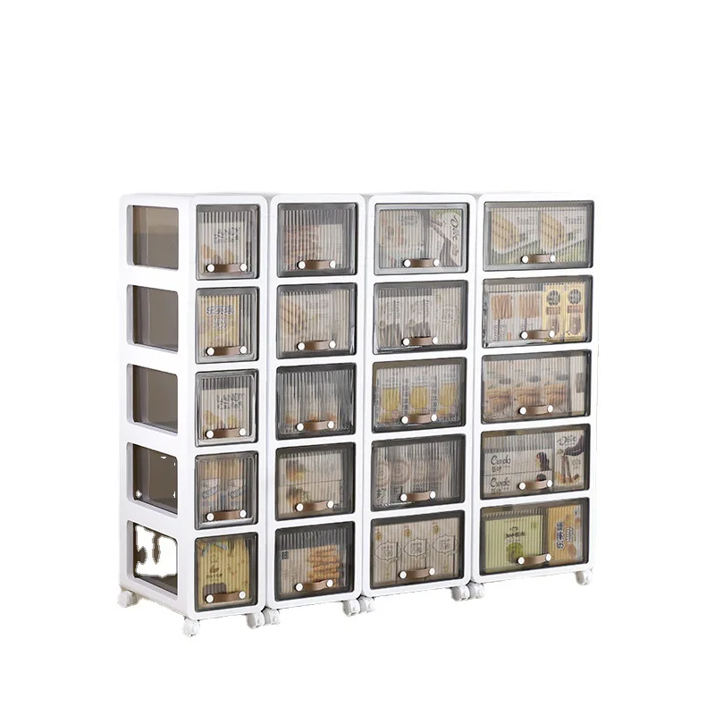 Picture 6: trolley household rack multi-layer removable desk drawer storage cabinet