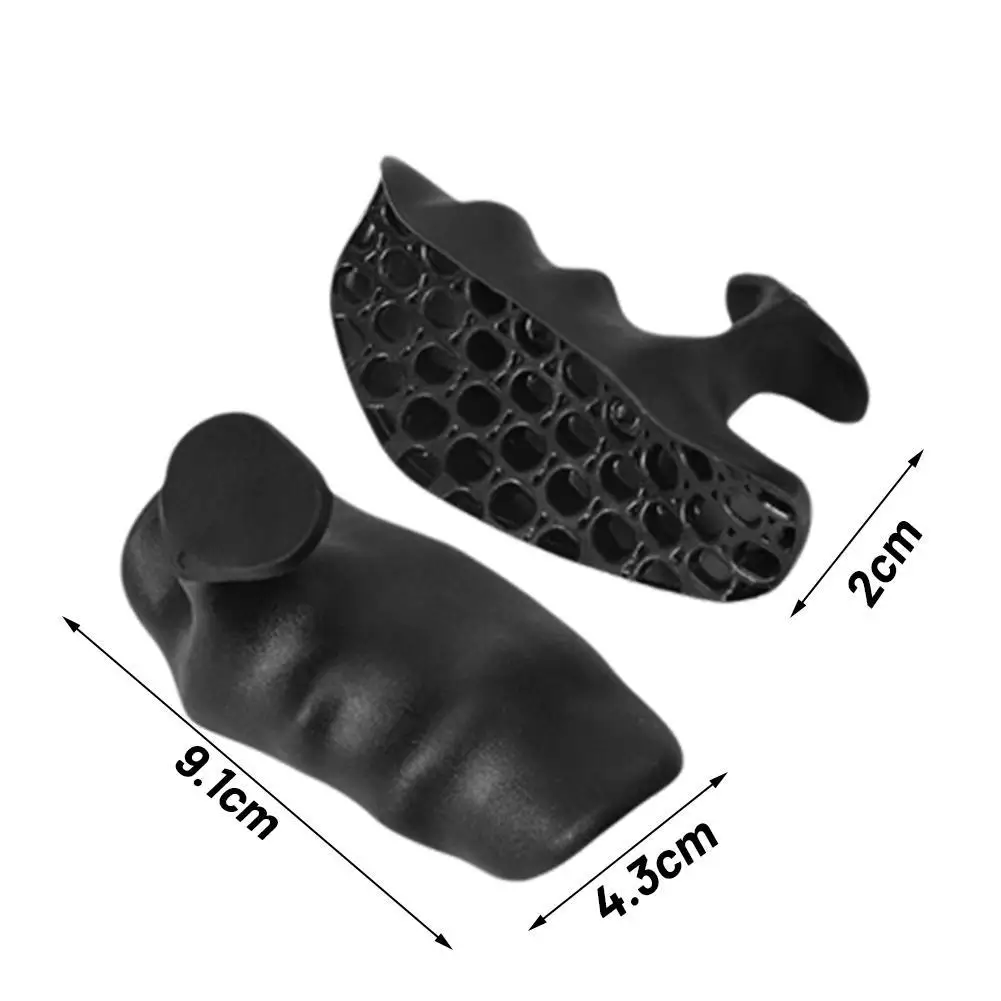 1 paio di esercizi per le dita Rinforzo per la presa in PVC Allenamento fitness Braccio professionale Esercizio per le dita Allenamento per la forza elastica Ac