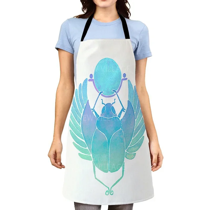 Building Traffic Kitchen Apron Vintage Cartoon Transport Women Sleeveless Aprons for Men Women Home Cleaning Tools