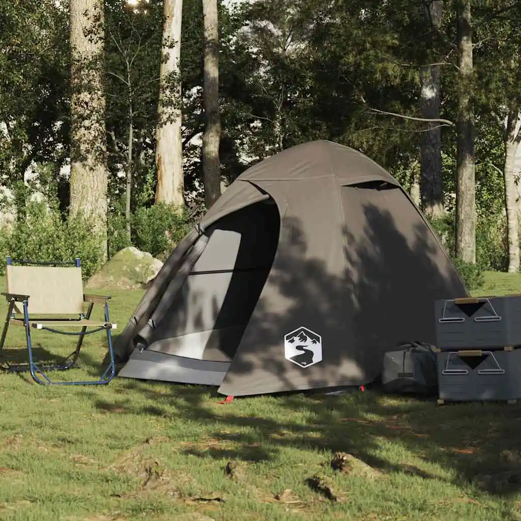 Wasserdichtes Tarnzelt für 2 Personen, Kuppelzelt, Lichtundurchlässig, Winddicht, Campingzelt für Festivals, Wandern, Backpacking, Camping, Angeln – Detail 27