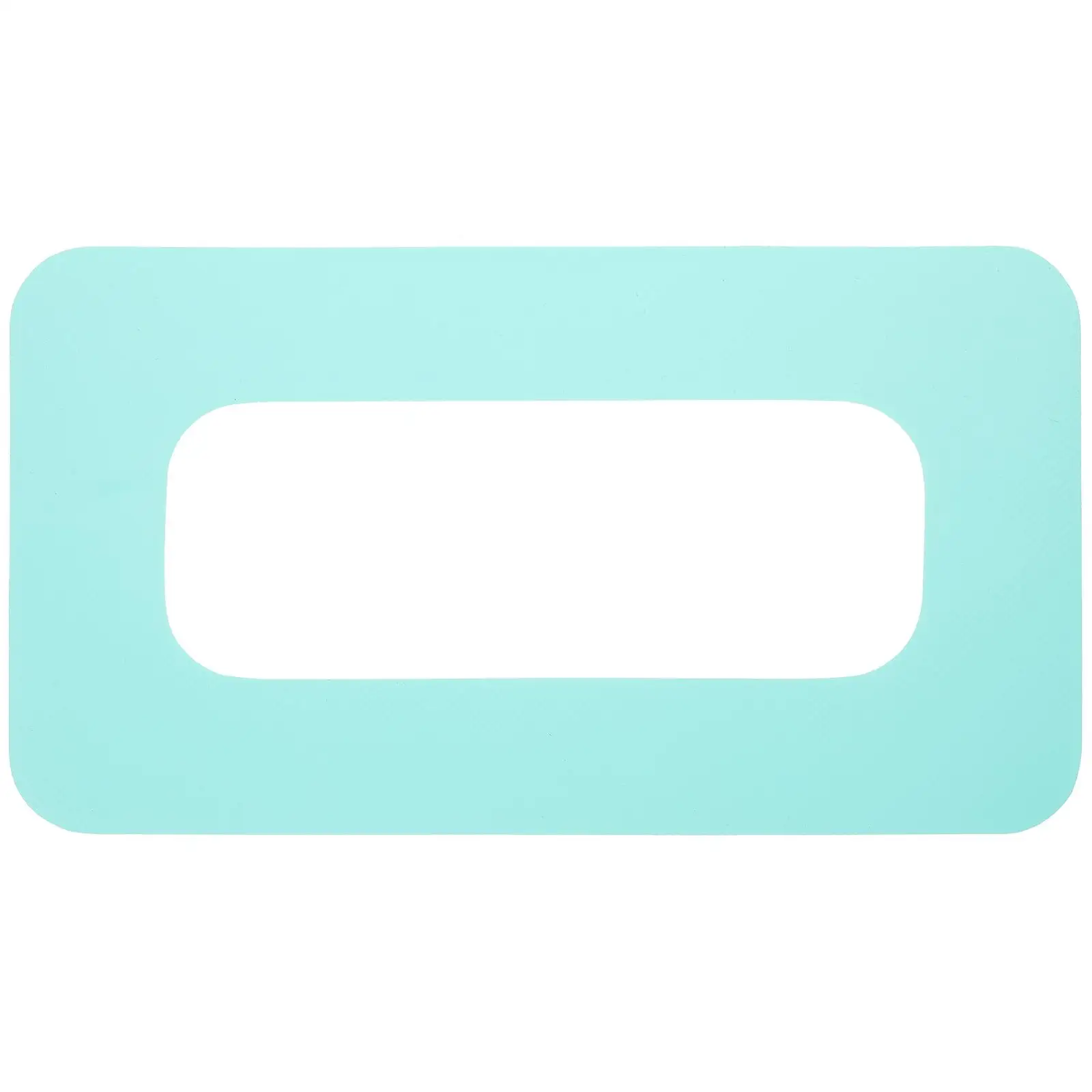 

9 Inch Fin Slot Patch for Surfboard SUP Blue Durable Plastic Paddle Board Accessory Navigation Paddle Fin Box Base Patch Control