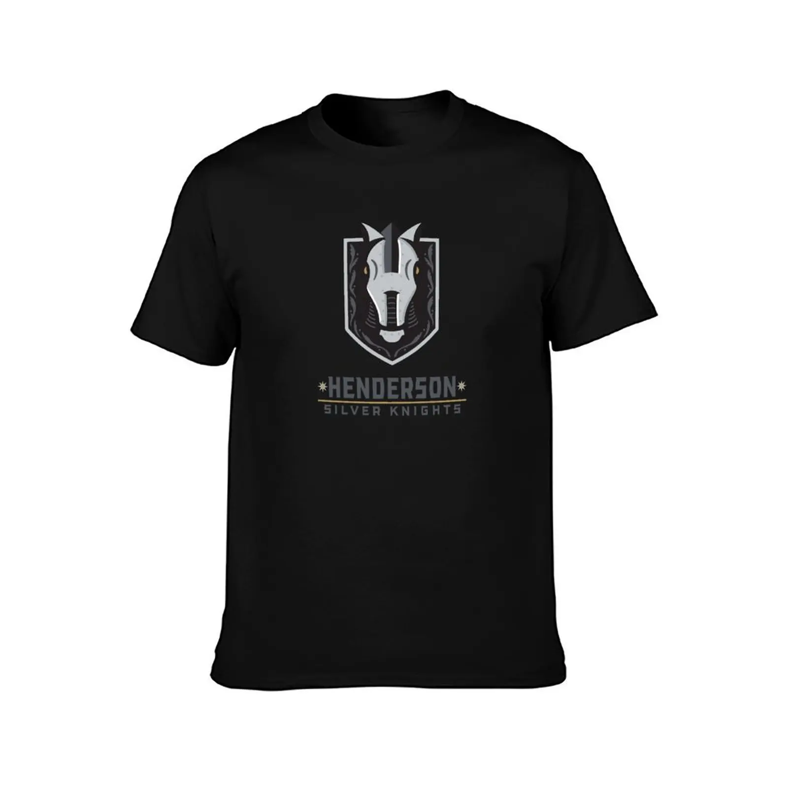 The Silver Knights, Henderson T-Shirt anime clothes graphic t shirt vintage men t shirts high quality