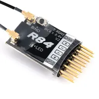 4CH PWM RC Receiver for Radiomaster R84 V2 - Compatible with Frsky D8/D16 SFHSS, Radiomaster TX12/T16S Transmitter