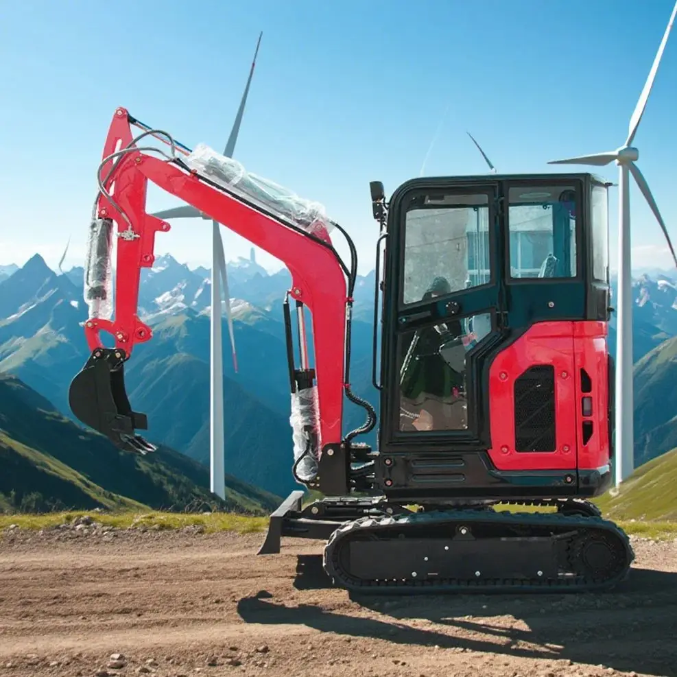 

Customized Product Mini 2 t 2.5 China Compact and Affordable Crawler Hydraulic Excavator Small Excavator Low Price