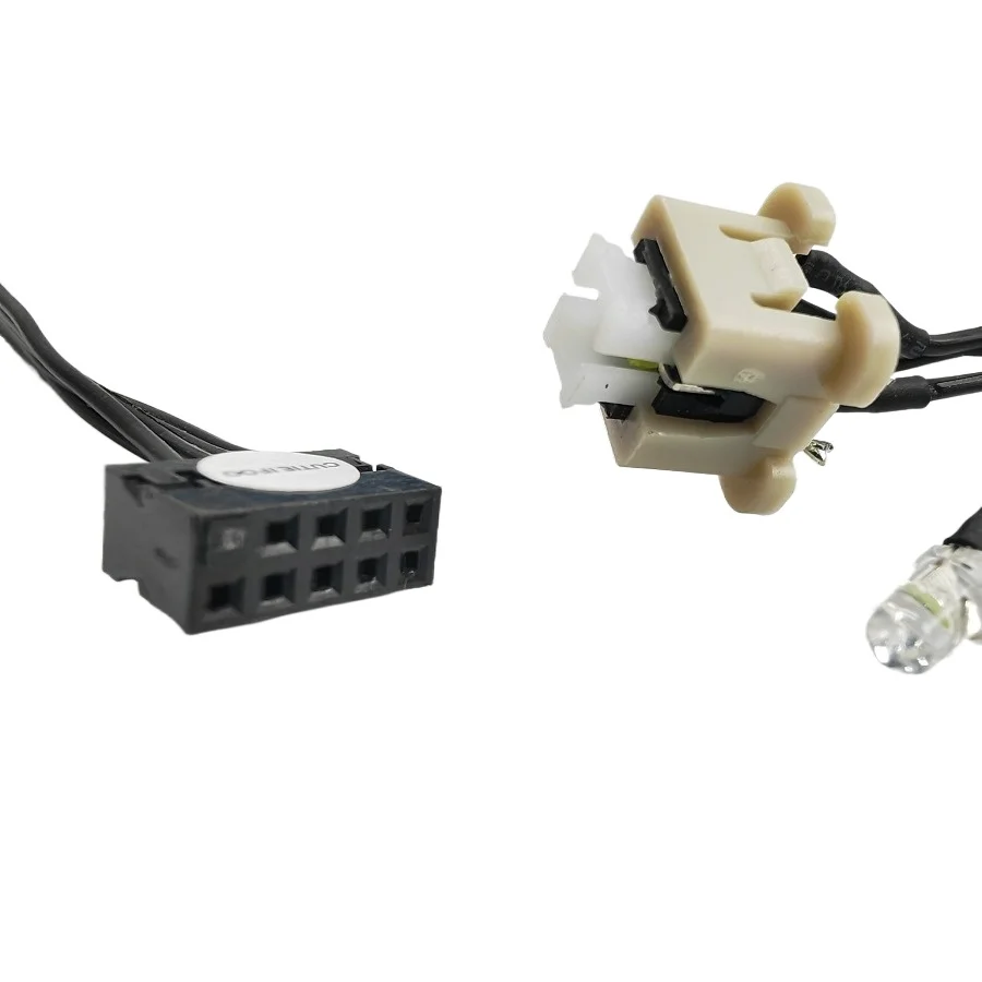 Computer Power Reset Switch Led Button Repair Replace 00xl278 Cable for Lenovo 720-18APR Ideacentre 510A Pro 310A Mainboard