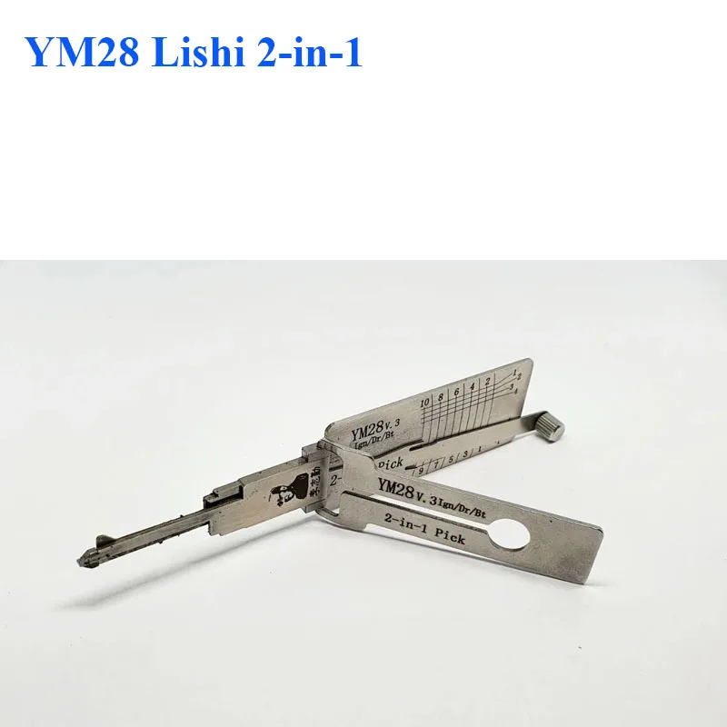 

Lishi 2-in-1 YM28 for Buick Opel key Decoder Car Locks Decoder Lockpicking Tools Lockpick for VAUXHALL and OPEL 2in1 automatic