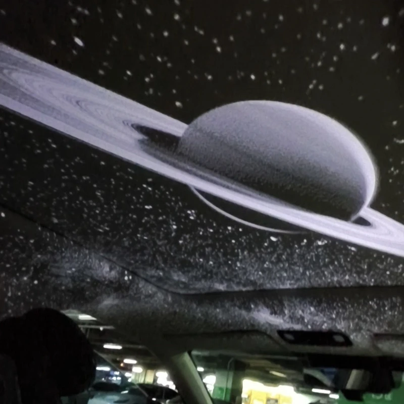 Automontiertes Projektionslicht USB für den Innenbereich 360° °   Drehbares, tragbares Atmosphären-Sternenhimmellicht für Party, Urlaub, Geburtstagsgeschenke