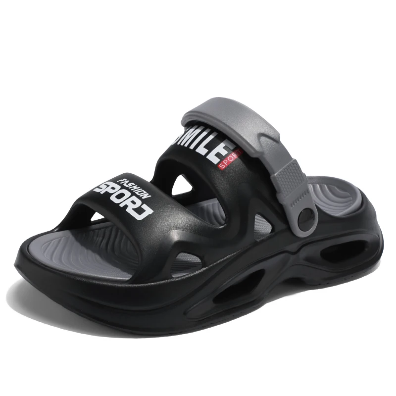 

Нескользящие мужские повседневные сандалии, водонепроницаемые рабочие туфли для поваров, дышащие сабо с закрытым носком, мягкие легкие модные тапочки