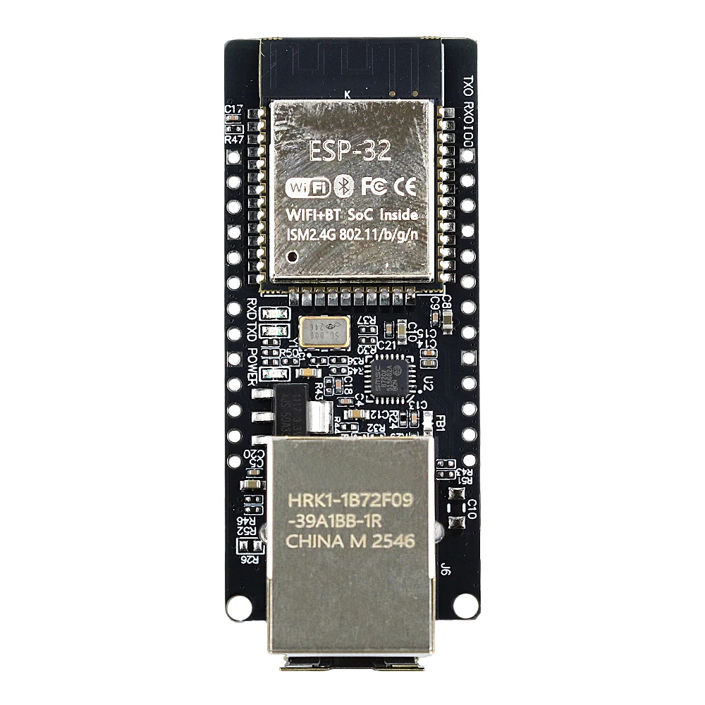 WT32-ETH01 Embedded ESP32 Wifi BT Module ETH01 Serial to Ethernet Transmission Wireless Module ESP32-32 WT32