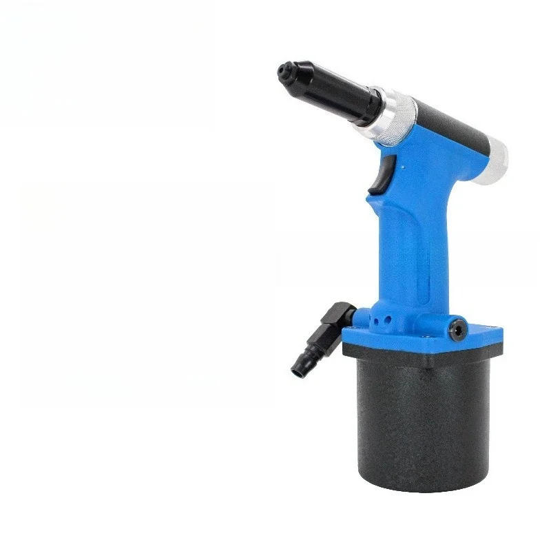 

Pneumatic self-priming stainless steel core rivet gun