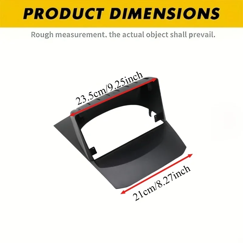 9 Inch Car Frame Fascia Adapter Android Radio Dash Fitting Panel Kit for Ford Fiesta 2009-2017