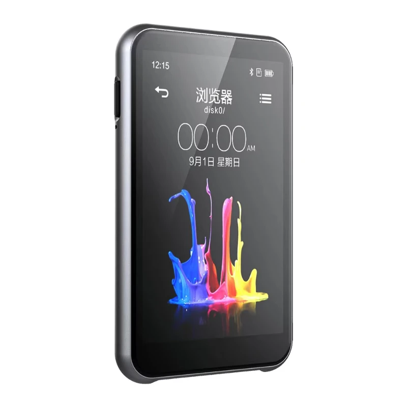 

HBNKH Full Touchscreen Mp4 Mp3 Player With Screen Portable Sound Music Player With Voice Recorder Supports Mp3 Mp4 Player