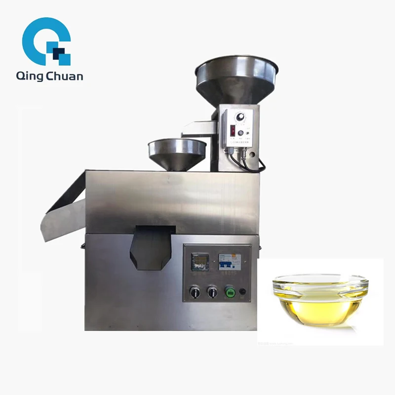 Oil Press Machine HB-01 2250W Commercial Peanut Flaxseed Squeezer Business Sesame Sunflower Seeds Pepper Coconut Extraction