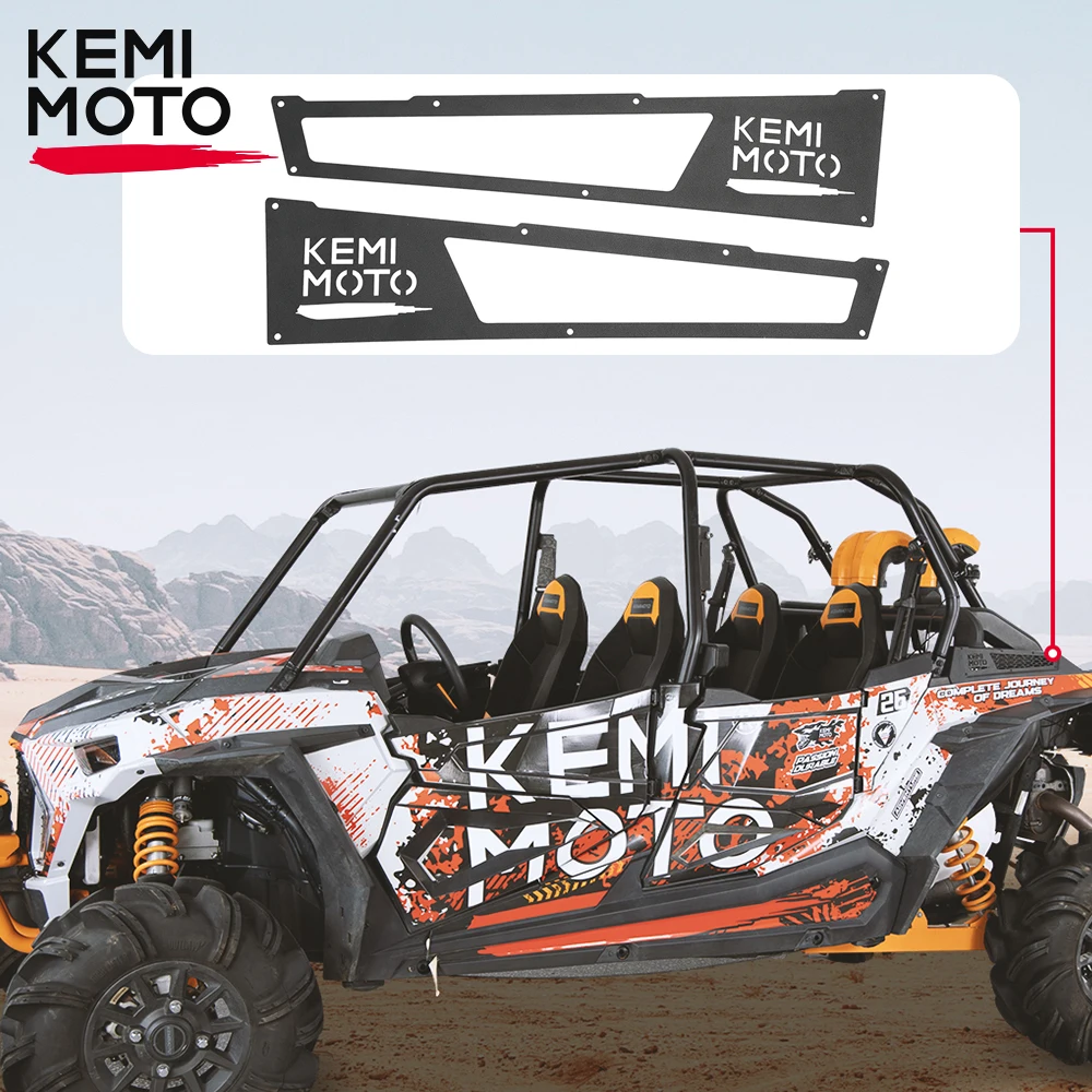 KEMIMOTO UTVAluminium Air Intake Grill BezelCompatible with Polaris RZR XP 1000/ RZR XP4 1000 2014-2023 2PCS Side Vent Covers