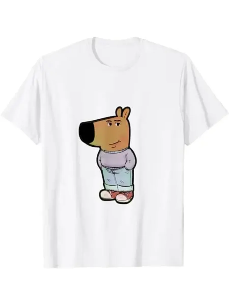 My New Character Is A Chill Guy Meme Funny Human Dog T-Shirt Cute Dog Lover Graphic Outfit Men's Fashion Tailor-made Saying Tee