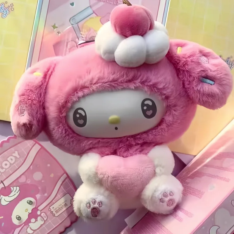 Vendita calda Sanrio Melody 50th Anniversary Scatola cieca in vinile Collezione di caramelle al latte Giocattoli di moda Riso nero Vestire Regalo di Natale