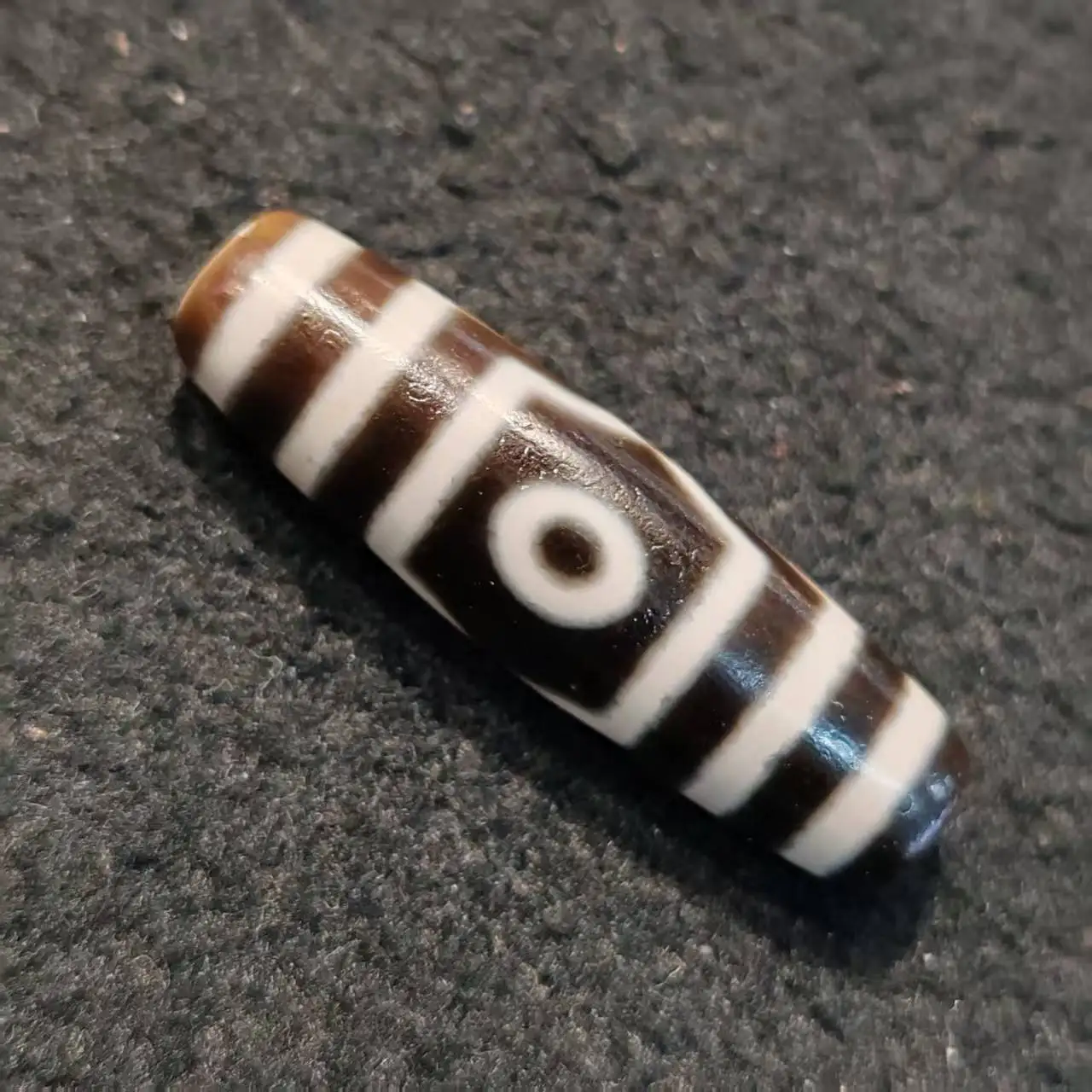 

10 шт. тибетская черно-белая патина с состаренной белой сердцевиной, ожерелье из агата с 2 9 ушками Tianzhu, кулон, аксессуар «сделай сам», Dzi