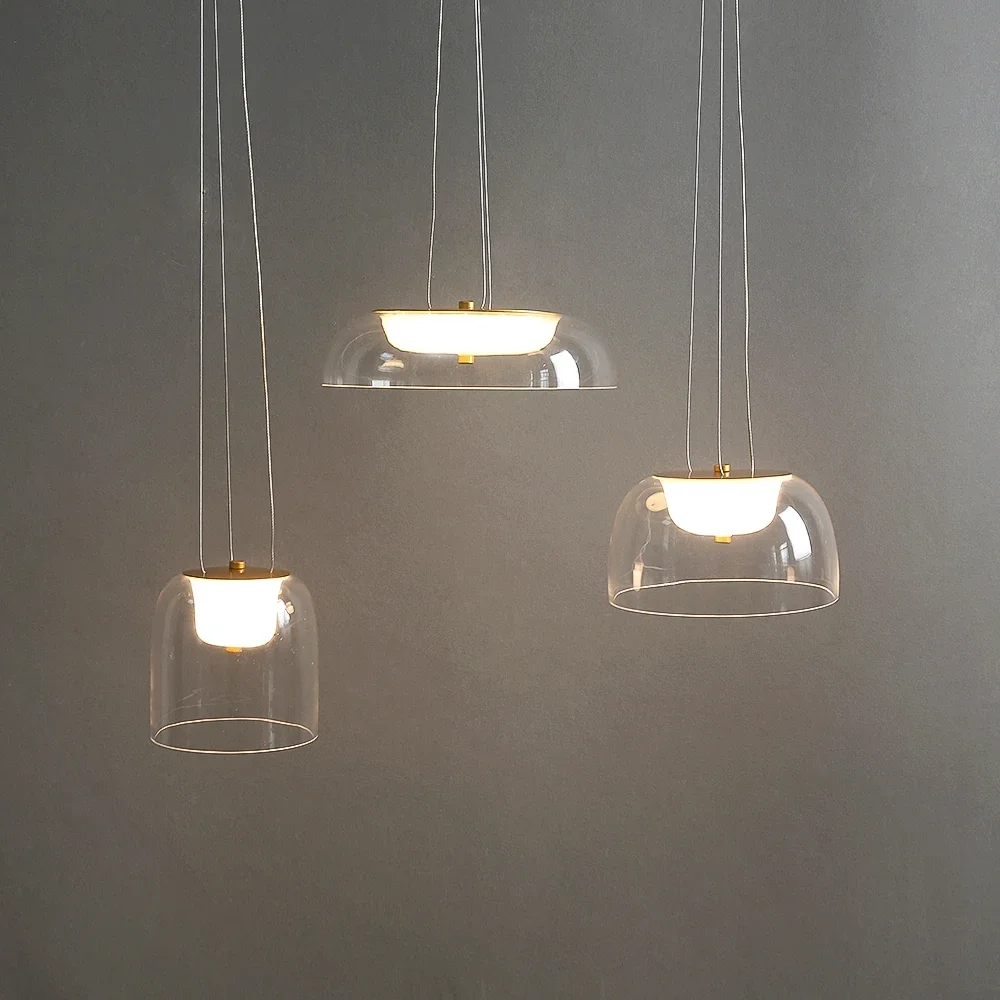 

Post-modern Glass Pendant Lights Dining Room Restaurant Kitchen Bar Hanging Lighting Simple Hanglamp Home Decor Light Fixtures