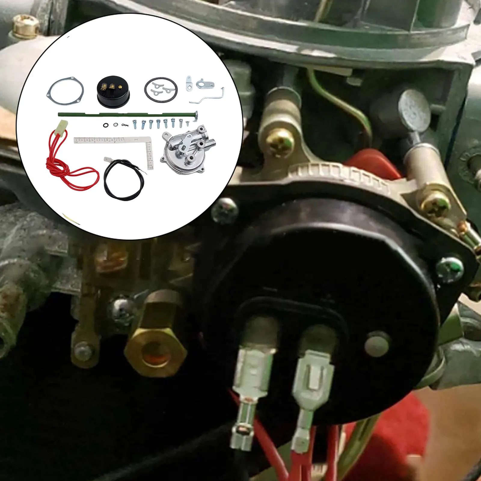 

Carburetor Performance Enhancement Electric Choke Kit As Shown Best Working Condition Easy Installation Economical Performance