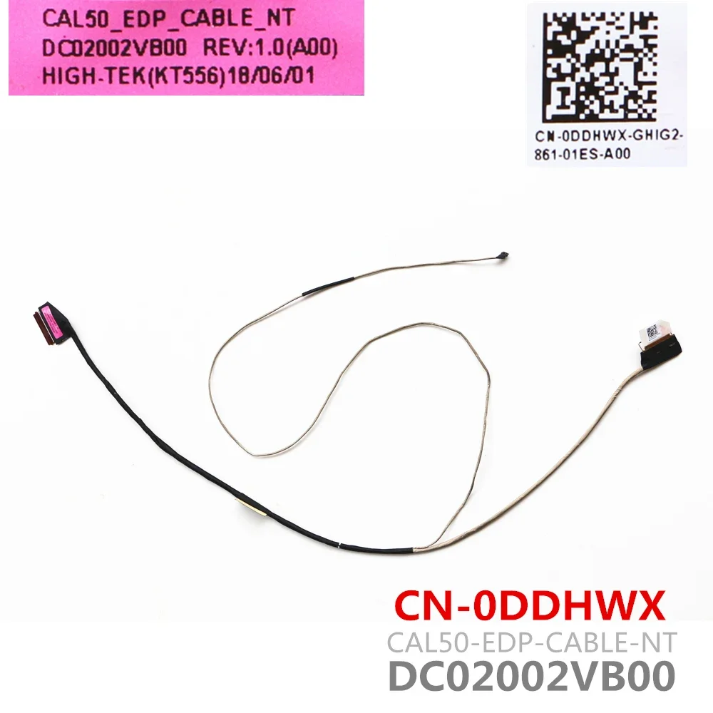 CN-0DDHWX DC02002VB00 Lcd Cable For DELL Inspiron 15-5570 Lcd Lvds Cable