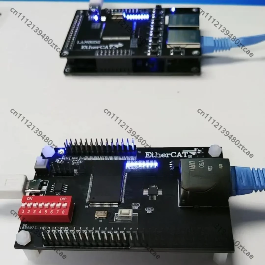 EtherCAT Main Controller Module Based On STM32H743 Chip Support LAN9252 AX58100 ET1100 Slave Communication Chips