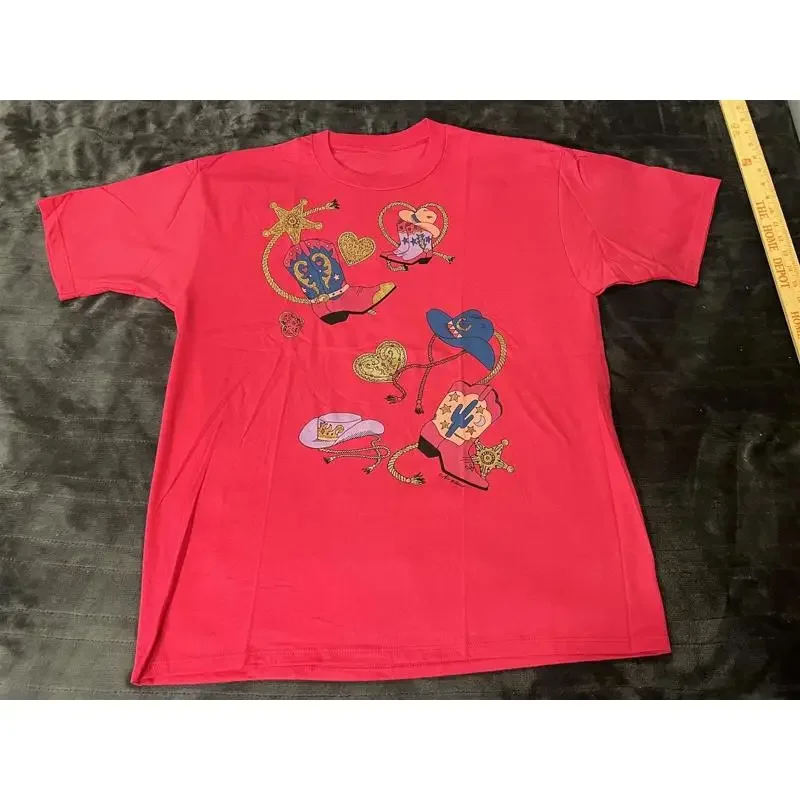 Cowboy Boots T Shirt Reprint Vintage Style Western Rodeo S 4Xl