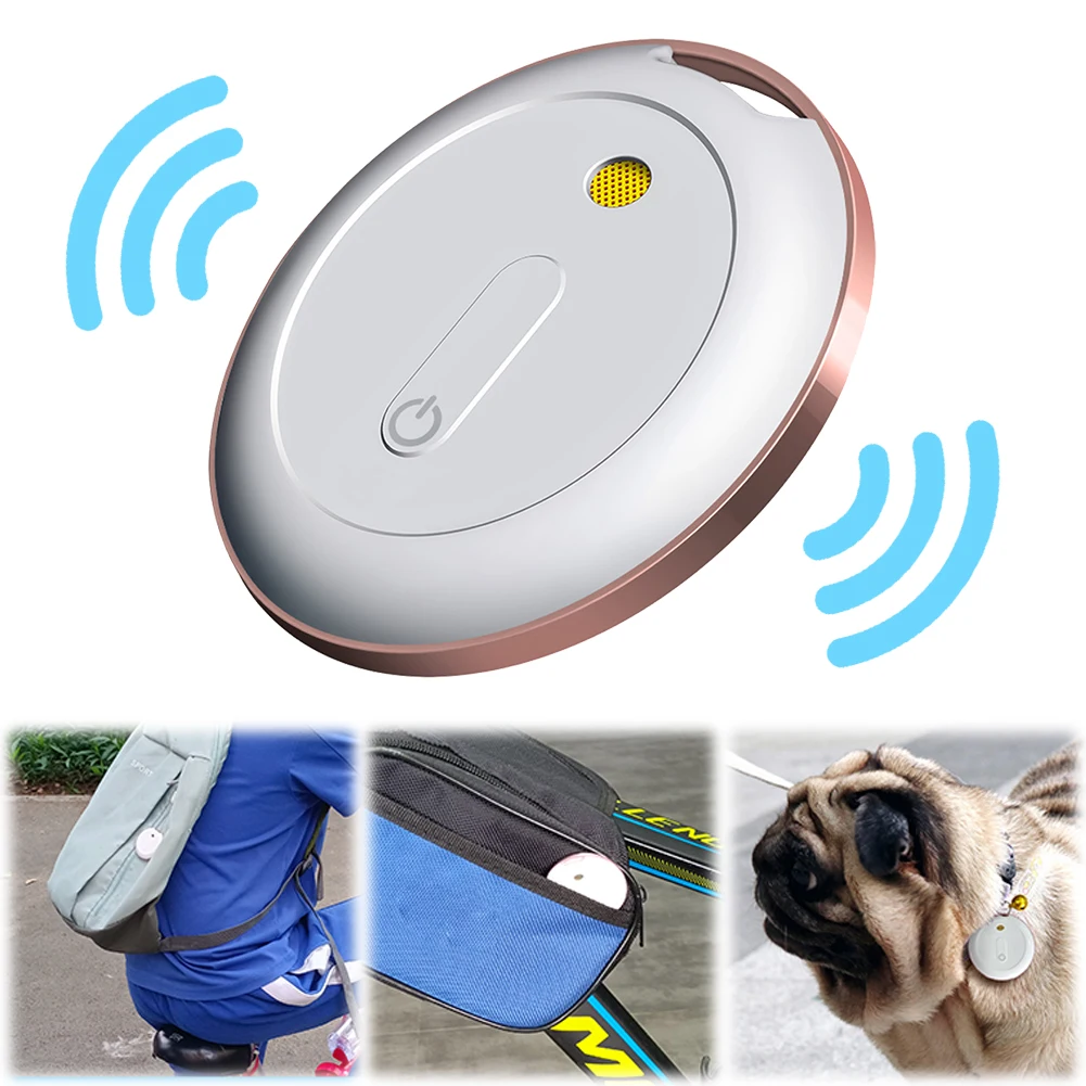 Pelacak bagasi tahan air IP67, perangkat pelacak GPS kompatibel dengan Apple Find My pelacak GPS Mini nirkabel