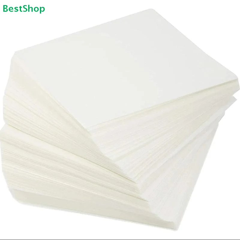 〔R〕50/100/500 Pcs Baking Paper Parchment Nonstick Square Patty Paper Sheets For Butter Biscuits Cookies Burger Press