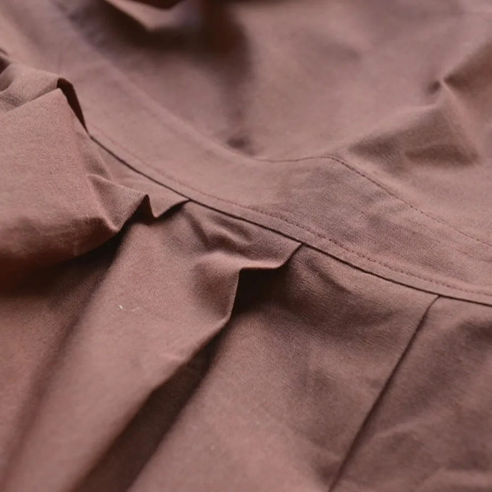 Grembiule Resistente Regolabile Impermeabile in Cotone e Lino Tinta Unita, Grembiule da Cucina Professionale Stile Coreano, per Giardinaggio