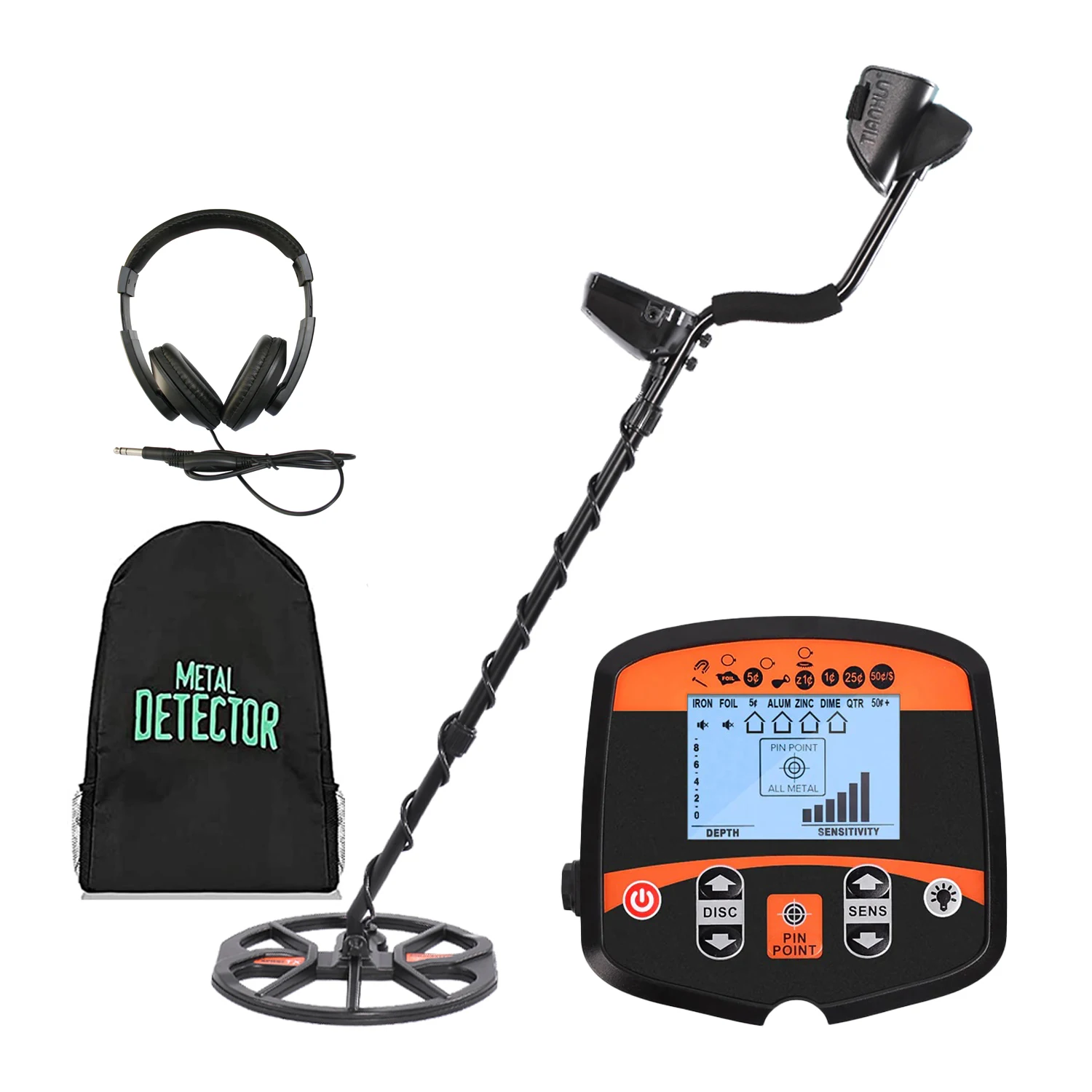 Professional Underground Metal Detector TX-960 Gold Scanner Search Finder Gold Detector with 13\