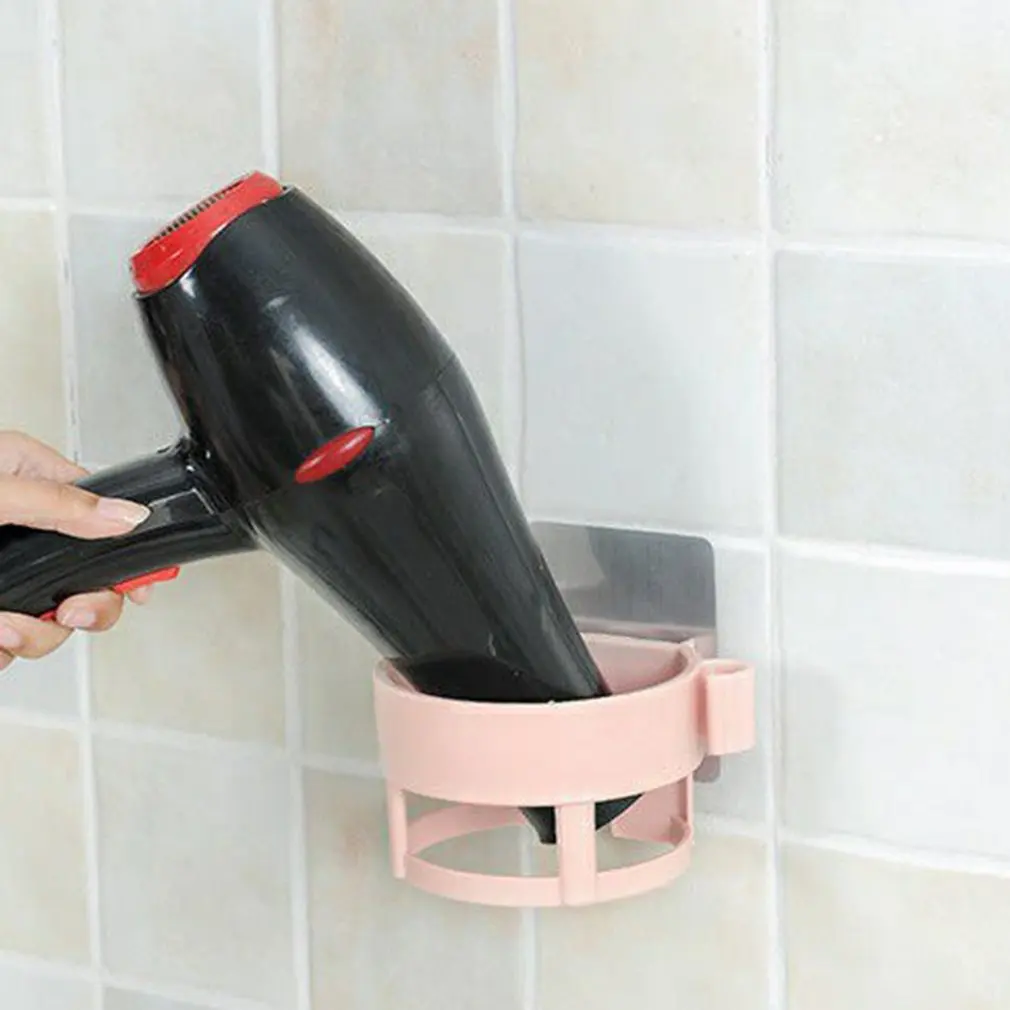 Nieuwe Muur Gemonteerde Haardroger Houder Opslag Wc Föhn Rack Thuis Badkamer Opslag Muur Opknoping Houder Rack Organizer