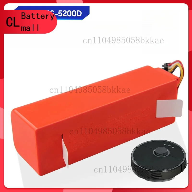 

Аккумулятор для робота-пылесоса Xiaomi Roborock S50 S51 S55 T60 BRR-2P4S-5200S